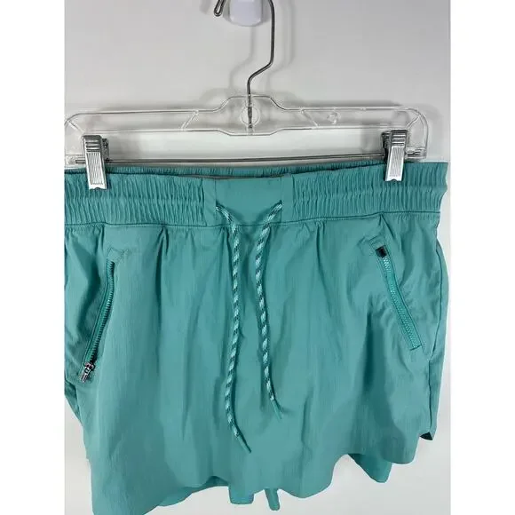 Athleta Trekkie Skort Sea Blue Size 6 Golf Tennis Ripstop Outdoor - Picture 10 of 10